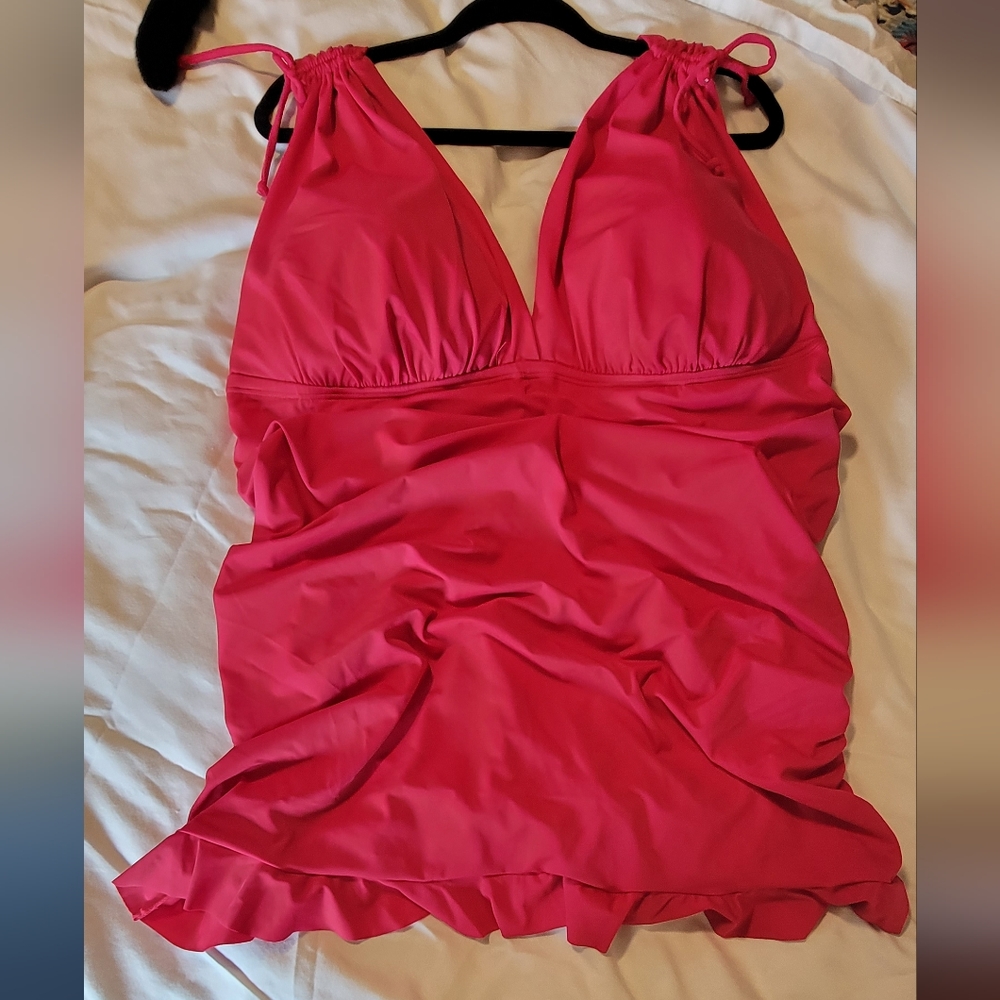 One piece swim dress size 22 from FullBeauty.